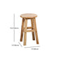 Modern Armless Backless Counter Stool Wood Cafe Bar Stool with Seat and Pedal Clearhalo 'Bar Furniture' 'Bar Stools' 'bar_stools' 'furn' 'furn_bar_stools' 'Furniture' 'furniture_bar_stools' 'Kitchen & Dining Furniture' 4817248