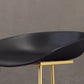Glam Coffee Shop Footrest Stool Matte Finish Plastic Barstool Clearhalo 'Bar Furniture' 'Bar Stools' 'bar_stools' 'furn' 'furn_bar_stools' 'Furniture' 'furniture_bar_stools' 'Kitchen & Dining Furniture' 4817485