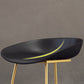 Glam Coffee Shop Footrest Stool Matte Finish Plastic Barstool Clearhalo 'Bar Furniture' 'Bar Stools' 'bar_stools' 'furn' 'furn_bar_stools' 'Furniture' 'furniture_bar_stools' 'Kitchen & Dining Furniture' 4817487