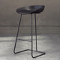 Glam Coffee Shop Footrest Stool Matte Finish Plastic Barstool Clearhalo 'Bar Furniture' 'Bar Stools' 'bar_stools' 'furn' 'furn_bar_stools' 'Furniture' 'furniture_bar_stools' 'Kitchen & Dining Furniture' 4817492