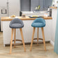 Scandinavian Home Solid Wood Bar Stool Matte Finish Footrest Stool Clearhalo 'Bar Furniture' 'Bar Stools' 'bar_stools' 'furn' 'furn_bar_stools' 'Furniture' 'furniture_bar_stools' 'Kitchen & Dining Furniture' 4817715