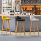 Scandinavian Home Solid Wood Bar Stool Matte Finish Footrest Stool Clearhalo 'Bar Furniture' 'Bar Stools' 'bar_stools' 'furn' 'furn_bar_stools' 'Furniture' 'furniture_bar_stools' 'Kitchen & Dining Furniture' 4817734