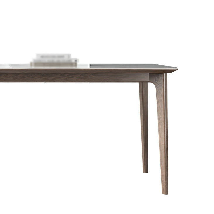 Modern Sintered Stone Dining Set 1/2/4/5/7 Pieces Dining Table with Chairs Clearhalo 'Dining Room Sets' 'Dining Tables & Seating' 'dining_room_set' 'furn' 'furn_dining_room_set' 'Furniture' 'furniture_dining_room_set' 'Kitchen & Dining Furniture' 4817887