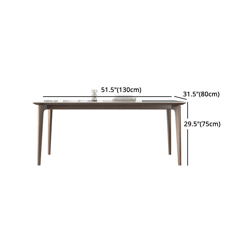 Modern Sintered Stone Dining Set 1/2/4/5/7 Pieces Dining Table with Chairs Clearhalo 'Dining Room Sets' 'Dining Tables & Seating' 'dining_room_set' 'furn' 'furn_dining_room_set' 'Furniture' 'furniture_dining_room_set' 'Kitchen & Dining Furniture' 4817892