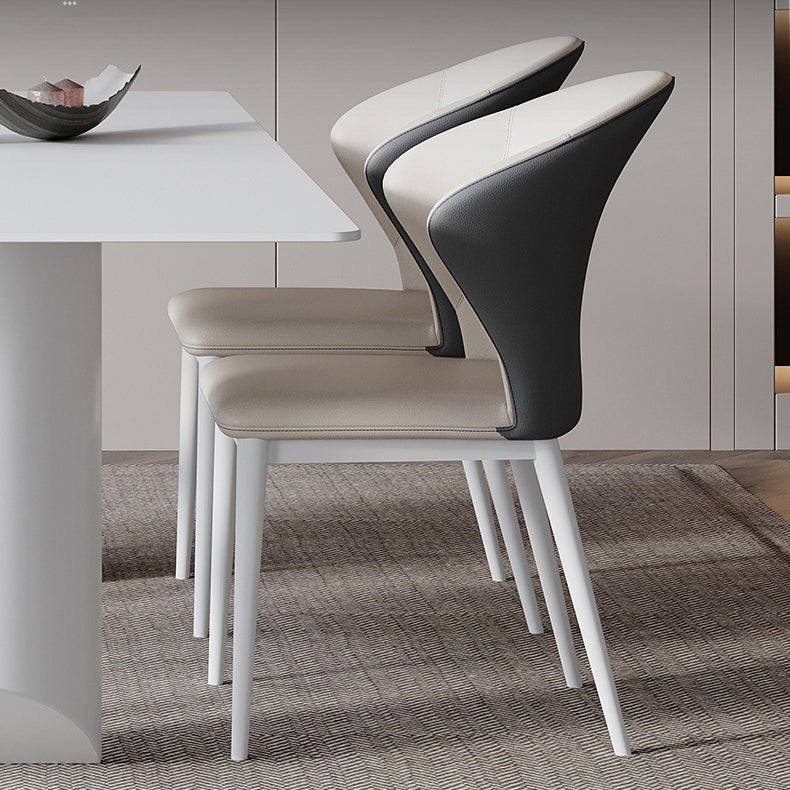 Modern Sintered Stone Top Dining Set 1/4/5/7 Rectangle Pieces Dining Table with Chairs Clearhalo 'Dining Room Sets' 'Dining Tables & Seating' 'dining_room_set' 'furn' 'furn_dining_room_set' 'Furniture' 'furniture_dining_room_set' 'Kitchen & Dining Furniture' 4817907