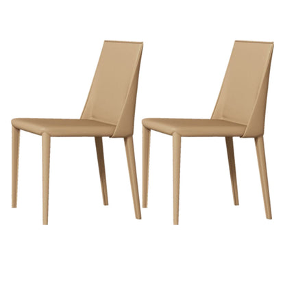 Modern Sintered Stone Top Dining Set Rectangle 1/2/3/5 Pieces Dining Table with Chairs 2 Yellow Chairs Clearhalo 'Dining Room Sets' 'Dining Tables & Seating' 'dining_room_set' 'furn' 'furn_dining_room_set' 'Furniture' 'furniture_dining_room_set' 'Kitchen & Dining Furniture' 4817954