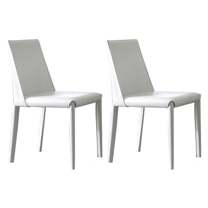 Modern Sintered Stone Top Dining Set Rectangle 1/2/4/5 Pieces Dining Table with Chairs 2 White Chairs Clearhalo 'Dining Room Sets' 'Dining Tables & Seating' 'dining_room_set' 'furn' 'furn_dining_room_set' 'Furniture' 'furniture_dining_room_set' 'Kitchen & Dining Furniture' 4818037