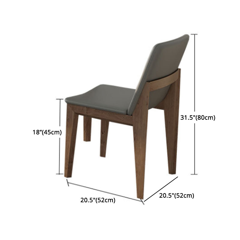 Modern Sintered Stone Top Dining Set 1/4/5/7 Pieces Ash Wood Dining Table with Chairs Clearhalo 'Dining Room Sets' 'Dining Tables & Seating' 'dining_room_set' 'furn' 'furn_dining_room_set' 'Furniture' 'furniture_dining_room_set' 'Kitchen & Dining Furniture' 4818083