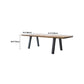 Rectangle Wood Color Dining Table Solid Wood Table Industrial with 4 Legs Clearhalo 'Dining Tables & Seating' 'Dining Tables' 'dining_table' 'furn' 'furn_dining_table' 'Furniture' 'furniture_dining_table' 'Kitchen & Dining Furniture' 'kitchen' 'kitchen_dining_table' 4818201