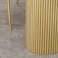 Modern Style Dining Table Oval Double Pedestal Table for Home Use Clearhalo 'Dining Tables & Seating' 'Dining Tables' 'dining_table' 'furn' 'furn_dining_table' 'Furniture' 'furniture_dining_table' 'Kitchen & Dining Furniture' 'kitchen' 'kitchen_dining_table' 4818332
