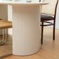 Modern Solid Wood Table for Restaurant Oval Kitchen Table with Double Pedestal Clearhalo 'Dining Tables & Seating' 'Dining Tables' 'dining_table' 'furn' 'furn_dining_table' 'Furniture' 'furniture_dining_table' 'Kitchen & Dining Furniture' 'kitchen' 'kitchen_dining_table' 4818363