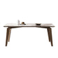Rectangle Sintered Stone Table for Restaurant Medieval Modern Table with 4 Legs Pandora Gold 63"L x 33.5"W x 29.5"H Without Chairs Clearhalo 'Dining Tables & Seating' 'Dining Tables' 'dining_table' 'furn' 'furn_dining_table' 'Furniture' 'furniture_dining_table' 'Kitchen & Dining Furniture' 'kitchen' 'kitchen_dining_table' 4818383