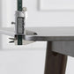 Stone Rectangle Top Table Mid-Century Modern Dining Table with 4 Wood Legs Clearhalo 'Dining Tables & Seating' 'Dining Tables' 'dining_table' 'furn' 'furn_dining_table' 'Furniture' 'furniture_dining_table' 'Kitchen & Dining Furniture' 'kitchen' 'kitchen_dining_table' 4818512