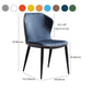 Modern Style Faux Leather Side Chair Wingback Arm Chair for Dining Room Clearhalo 'Dining Chairs' 'Dining Tables & Seating' 'dining_chair' 'furn' 'furn_dining_chair' 'Furniture' 'furniture_dining_chair' 'Kitchen & Dining Furniture' 4818626