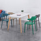 Modern Style Plastic Side Chair Open Back Dining Side Chair 17"x18"x30" Clearhalo 'Dining Chairs' 'Dining Tables & Seating' 'dining_chair' 'furn' 'furn_dining_chair' 'Furniture' 'furniture_dining_chair' 'Kitchen & Dining Furniture' 4818634