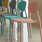 Modern Style Plastic Side Chair Open Back Dining Side Chair 17"x18"x30" Clearhalo 'Dining Chairs' 'Dining Tables & Seating' 'dining_chair' 'furn' 'furn_dining_chair' 'Furniture' 'furniture_dining_chair' 'Kitchen & Dining Furniture' 4818645