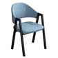 Modern Style Metal Side Chair Open Back Dining Side Chair with Black Legs Clearhalo 'Dining Chairs' 'Dining Tables & Seating' 'dining_chair' 'furn' 'furn_dining_chair' 'Furniture' 'furniture_dining_chair' 'Kitchen & Dining Furniture' 4818821