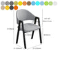 Modern Style Metal Side Chair Open Back Dining Side Chair with Black Legs Clearhalo 'Dining Chairs' 'Dining Tables & Seating' 'dining_chair' 'furn' 'furn_dining_chair' 'Furniture' 'furniture_dining_chair' 'Kitchen & Dining Furniture' 4818874