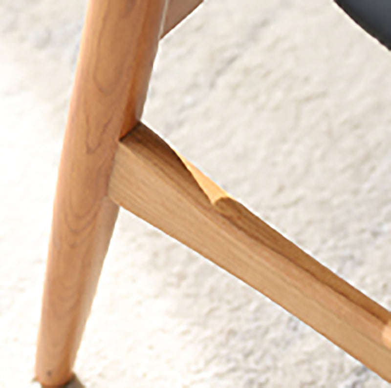 Contemporary Kitchen Solid Wood Side Chair Open Back Dining Side Chair Clearhalo 'Dining Chairs' 'Dining Tables & Seating' 'dining_chair' 'furn' 'furn_dining_chair' 'Furniture' 'furniture_dining_chair' 'Kitchen & Dining Furniture' 4818890