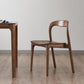 Contemporary Dining Room Solid Wood Side Chair Open Back Dining Side Chair Brown 1 Piece Clearhalo 'Dining Chairs' 'Dining Tables & Seating' 'dining_chair' 'furn' 'furn_dining_chair' 'Furniture' 'furniture_dining_chair' 'Kitchen & Dining Furniture' 4818899