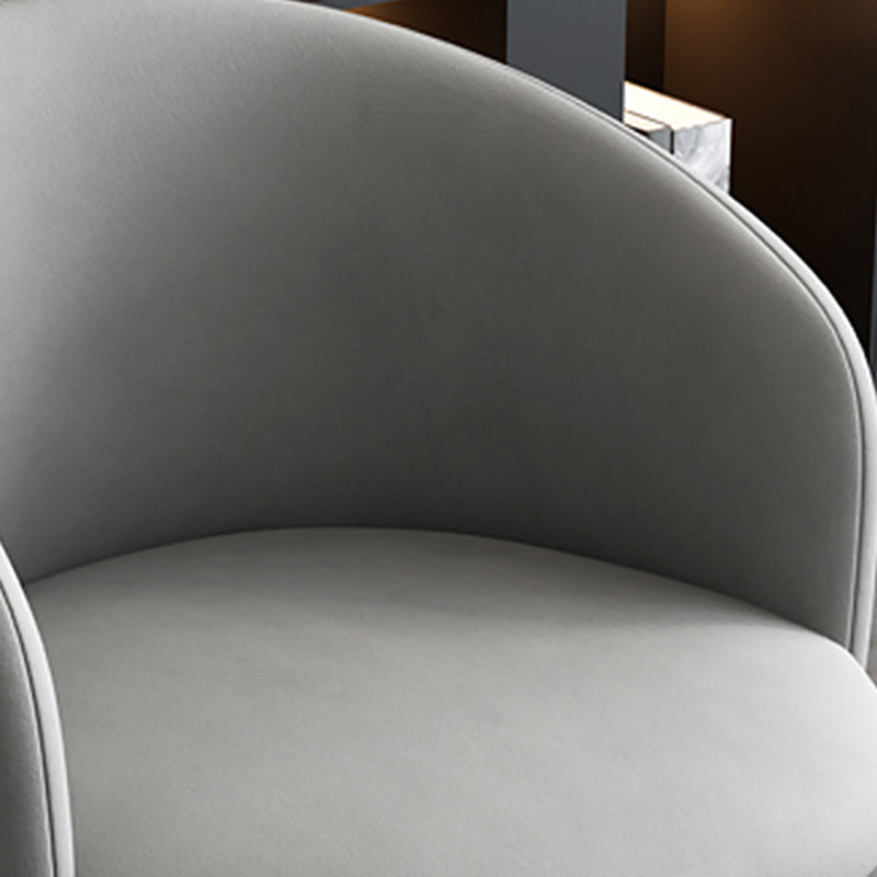 Contemporary Metal Dining Room Chairs Wingback Side Chair in Black Clearhalo 'Dining Chairs' 'Dining Tables & Seating' 'dining_chair' 'furn' 'furn_dining_chair' 'Furniture' 'furniture_dining_chair' 'Kitchen & Dining Furniture' 4819108