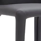 Glam Armless Dining Chairs Wingback Side Chair with Stainless Steel Legs Clearhalo 'Dining Chairs' 'Dining Tables & Seating' 'dining_chair' 'furn' 'furn_dining_chair' 'Furniture' 'furniture_dining_chair' 'Kitchen & Dining Furniture' 4819340