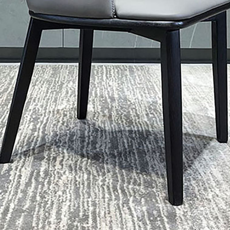 Wood Modern Arm Chair Open Back Upholstered Dining Side Chair Clearhalo 'Dining Chairs' 'Dining Tables & Seating' 'dining_chair' 'furn' 'furn_dining_chair' 'Furniture' 'furniture_dining_chair' 'Kitchen & Dining Furniture' 4819398