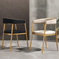 Glam Gold Metal Arm Chair Open Back Dining Side Chair with Upholstered Clearhalo 'Dining Chairs' 'Dining Tables & Seating' 'dining_chair' 'furn' 'furn_dining_chair' 'Furniture' 'furniture_dining_chair' 'Kitchen & Dining Furniture' 4819569