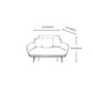 Tan Recessed Arm Sectionals Pillowed Back Cushions Corner Sofa Clearhalo 'furn' 'furn_sectionals' 'Furniture' 'furniture_sectionals' 'kitchen' 'kitchen_sectionals' 'Living Room Furniture' 'Sectionals' 4819720