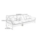 Faux Leather Cushion Back Sectional 32.68"High Pillow Top Arm Sofa with Storage Clearhalo 'furn' 'furn_sectionals' 'Furniture' 'furniture_sectionals' 'kitchen' 'kitchen_sectionals' 'Living Room Furniture' 'Sectionals' 4820002