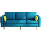 Modern Wood Legs Standard Sofa Fabric Loose Back Square Arm Sofa Dark Blue Clearhalo 'furn' 'furn_sofas' 'Furniture' 'furniture_sofas' 'kitchen' 'kitchen_sofas' 'Living Room Furniture' 'Sofa' 'sofas' 4820160