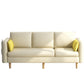 Modern Wood Legs Standard Sofa Fabric Loose Back Square Arm Sofa Off-White Clearhalo 'furn' 'furn_sofas' 'Furniture' 'furniture_sofas' 'kitchen' 'kitchen_sofas' 'Living Room Furniture' 'Sofa' 'sofas' 4820162