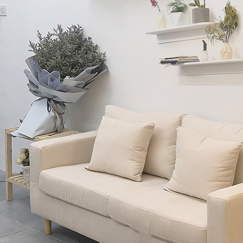 Modern Style Square Armrest Sponge Cushion Multicolor Choice Cloth Art Sofa Clearhalo 'furn' 'furn_sofas' 'Furniture' 'furniture_sofas' 'kitchen' 'kitchen_sofas' 'Living Room Furniture' 'Sofa' 'sofas' 4820273