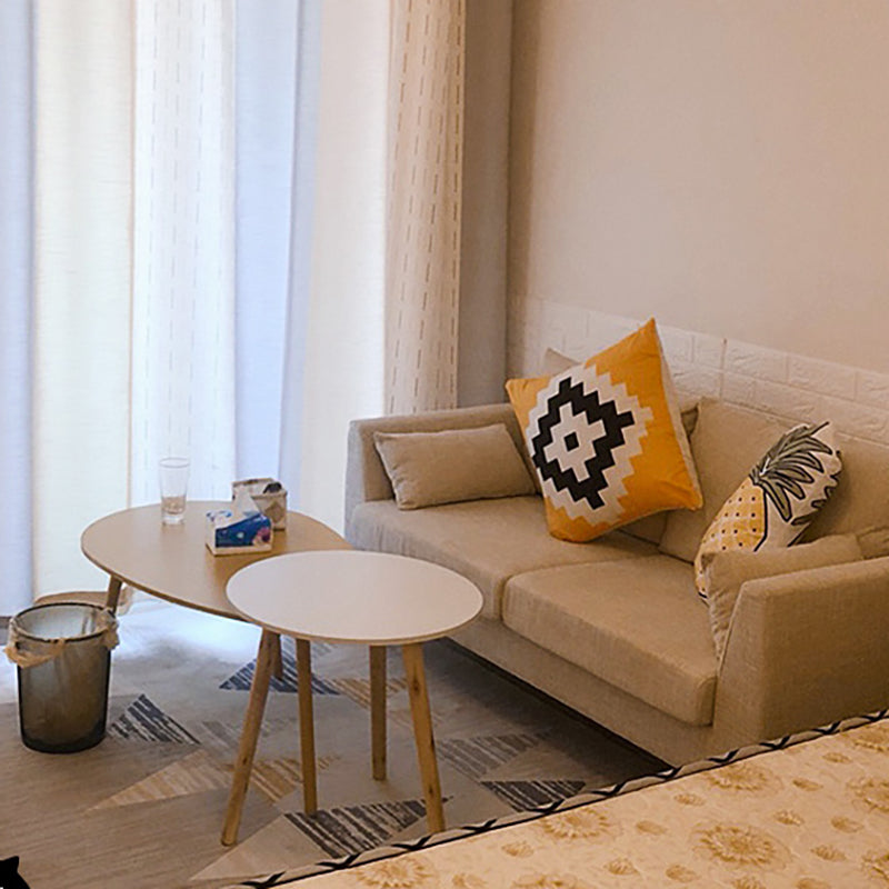 Modern Style Square Armrest Sponge Cushion Multicolor Choice Cloth Art Sofa Clearhalo 'furn' 'furn_sofas' 'Furniture' 'furniture_sofas' 'kitchen' 'kitchen_sofas' 'Living Room Furniture' 'Sofa' 'sofas' 4820276