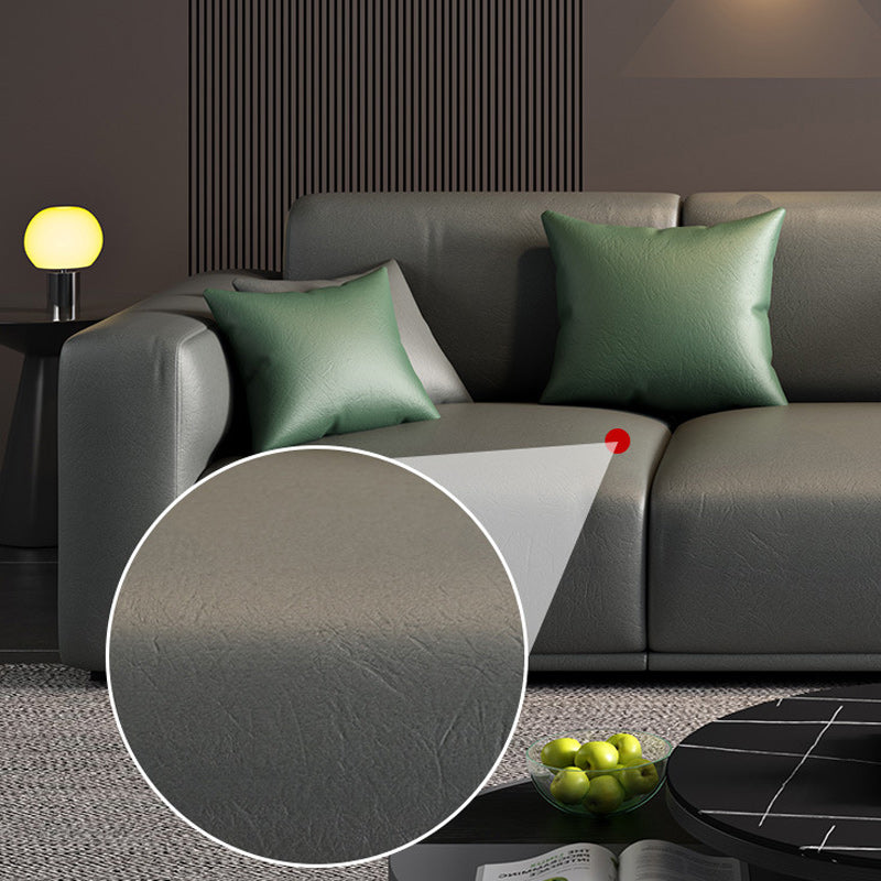 Fabric Living Room Square Arm Standard Cushions Contemporary Seating Clearhalo 'furn' 'furn_sofas' 'Furniture' 'furniture_sofas' 'kitchen' 'kitchen_sofas' 'Living Room Furniture' 'Sofa' 'sofas' 4820314