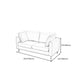 Square Arm Loveseat Polish Finish Sofa for Living Room and Home Clearhalo 'furn' 'furn_sofas' 'Furniture' 'furniture_sofas' 'kitchen' 'kitchen_sofas' 'Living Room Furniture' 'Sofa' 'sofas' 4820351