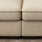 137.8"L x 70.87"W x 37.4"H Upholstered Pillow Top Arm Sectionals Clearhalo 'furn' 'furn_sectionals' 'Furniture' 'furniture_sectionals' 'kitchen' 'kitchen_sectionals' 'Living Room Furniture' 'Sectionals' 4820850