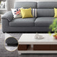 Grey Contemporary Stain-Resistant Living Room L-Shape Right Hand Facing Sofa Clearhalo 'furn' 'furn_sectionals' 'Furniture' 'furniture_sectionals' 'kitchen' 'kitchen_sectionals' 'Living Room Furniture' 'Sectionals' 4821042