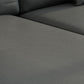 Modern Fabric Sectional Sofa 33.46"High Sloped Arms Sectionals with Storage, Grey Clearhalo 'furn' 'furn_sectionals' 'Furniture' 'furniture_sectionals' 'kitchen' 'kitchen_sectionals' 'Living Room Furniture' 'Sectionals' 4822194