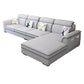 Contemporary L-Shape Sectional with Storage and USB for Apartment Clearhalo 'furn' 'furn_sectionals' 'Furniture' 'furniture_sectionals' 'kitchen' 'kitchen_sectionals' 'Living Room Furniture' 'Sectionals' 4822492