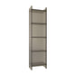 Closed Back Acrylic Standard Bookshelf Vertical Glam Bookshelf for Living Room 15.7"L x 9.8"W x 59.8"H Smoke Gray Clearhalo 'Bookcases' 'furn' 'furn_bookcases' 'Furniture' 'furniture_bookcases' 'kitchen' 'kitchen_bookcases' 'Living Room Furniture' 'Office Furniture' 4822976