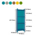 Closed Back Acrylic Standard Bookshelf Vertical Glam Bookshelf for Living Room Clearhalo 'Bookcases' 'furn' 'furn_bookcases' 'Furniture' 'furniture_bookcases' 'kitchen' 'kitchen_bookcases' 'Living Room Furniture' 'Office Furniture' 4822992