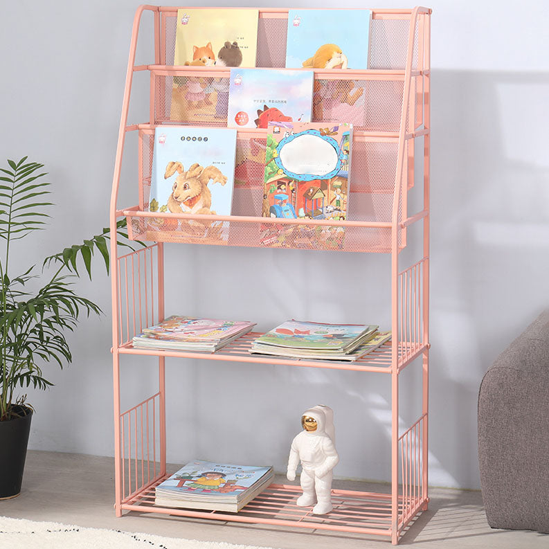 Industrial Metal Ladder Bookshelf Iron Vertical Bookshelf for Home Clearhalo 'Bookcases' 'furn' 'furn_bookcases' 'Furniture' 'furniture_bookcases' 'kitchen' 'kitchen_bookcases' 'Living Room Furniture' 'Office Furniture' 4822994