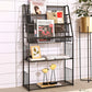 Industrial Metal Ladder Bookshelf Iron Vertical Bookshelf for Home Clearhalo 'Bookcases' 'furn' 'furn_bookcases' 'Furniture' 'furniture_bookcases' 'kitchen' 'kitchen_bookcases' 'Living Room Furniture' 'Office Furniture' 4822998