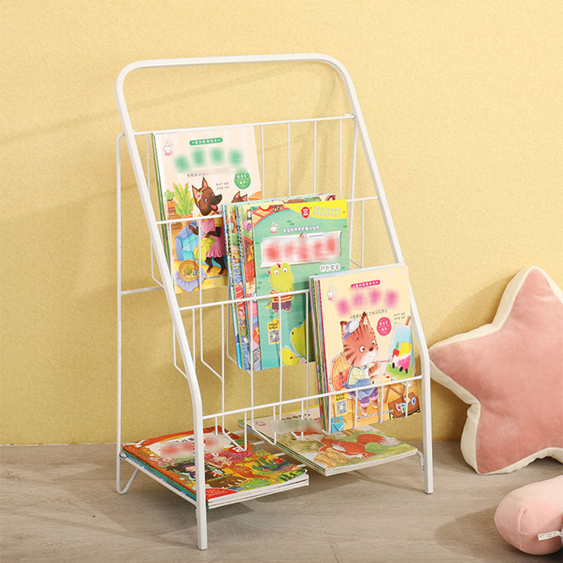 Industrial Metal Ladder Bookshelf Iron Vertical Bookshelf for Home Clearhalo 'Bookcases' 'furn' 'furn_bookcases' 'Furniture' 'furniture_bookcases' 'kitchen' 'kitchen_bookcases' 'Living Room Furniture' 'Office Furniture' 4823014