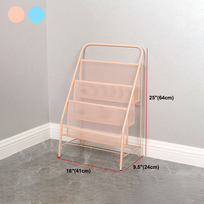 Industrial Metal Ladder Bookshelf Iron Vertical Bookshelf for Home Clearhalo 'Bookcases' 'furn' 'furn_bookcases' 'Furniture' 'furniture_bookcases' 'kitchen' 'kitchen_bookcases' 'Living Room Furniture' 'Office Furniture' 4823019