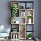 9.84"W Bookcase Industrial Style Open Back Bookcase for Home Study Room Office Clearhalo 'Bookcases' 'furn' 'furn_bookcases' 'Furniture' 'furniture_bookcases' 'kitchen' 'kitchen_bookcases' 'Living Room Furniture' 'Office Furniture' 4823106