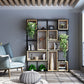 9.84"W Bookcase Industrial Style Open Back Bookcase for Home Study Room Office Clearhalo 'Bookcases' 'furn' 'furn_bookcases' 'Furniture' 'furniture_bookcases' 'kitchen' 'kitchen_bookcases' 'Living Room Furniture' 'Office Furniture' 4823108