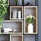 9.84"W Bookcase Industrial Style Open Back Bookcase for Home Study Room Office Clearhalo 'Bookcases' 'furn' 'furn_bookcases' 'Furniture' 'furniture_bookcases' 'kitchen' 'kitchen_bookcases' 'Living Room Furniture' 'Office Furniture' 4823122