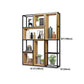 9.84"W Bookcase Industrial Style Open Back Bookcase for Home Study Room Office Clearhalo 'Bookcases' 'furn' 'furn_bookcases' 'Furniture' 'furniture_bookcases' 'kitchen' 'kitchen_bookcases' 'Living Room Furniture' 'Office Furniture' 4823134